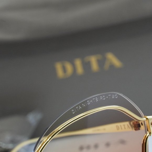 FINAL PRICE NEW DITA NIGHTBIRD-TWO DTS519-03-Z SUNGLASSES - Picture 8 of 10